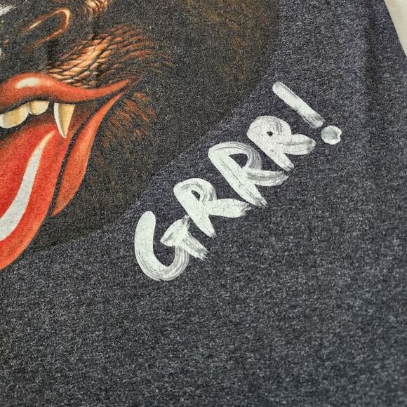 The Rolling Stones GRRR Heathered Gray Tshirt With Gorilla Graphic Size Medium - Picture 2 of 7